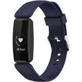 IMoshion Siliconen bandje voor de Fitbit Inspire 2 - Donkerblauw