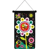 Janod - Spel - Dartspel tuin - Dubbelzijdig magnetisch dartbord
