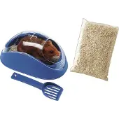 Ferplast Plastic Badje Met Zand Voor Hamster 18x10x8.3 Cm