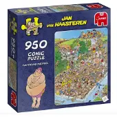 Jan van Haasteren Fun Around the Pool puzzel - 950 stukjes