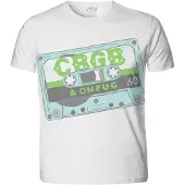 Ginza.se CBGB - Tape Heren T-shirt - S - Wit