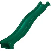 Intergard Glijbaan tuin groen 240cm voor houten speeltoestellen