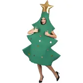 Vegaoo - Kerstboom met piek kostuum voor volwassenen