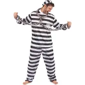 Vegaoo - Gevangenis outfit voor mannen