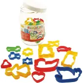 Bigjigs Bakvormen in pot - 24dlg.