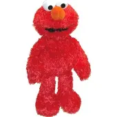 Sesamstraat Elmo Knuffel Pop Handpop Groot - 37 cm