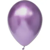 Haza Chrome Ballonnen Paars - 50 Stuks