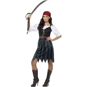Smiffys Piraten Deckhand kostuum - Maat XS