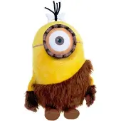 Minions Minion knuffel Stuart als holbewoner