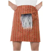 Smiffys Schotse kilt (rood geblokt)
