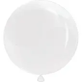 Espa Doorzichte witte ronde ballon - Feestdecoratievoorwerp