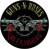 Guns n' Roses - Los F'N Angeles Rugpatch - Zwart