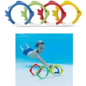 Intex Duikspeelgoed - Duikringen - zwembad speelgoed - 4 stuks
