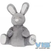 Vib Pluche Konijn Zittend Very Important Rabbit Grijs