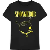Ginza.se Spongebob Squarepants - Inflated Sponge Heren T-shirt - 2XL - Zwart