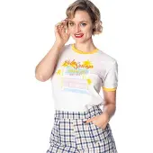 Dancing Days - PALM SPRINGS Top - XL - Creme