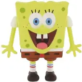 Big Buy Cooking Speelfiguur Spongebob Smile 5 Cm Geel