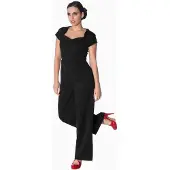 Dancing Days - PLAYFUL Jumpsuit - M - Zwart