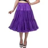 Dancing Days - Lifeforms Petticoat - 26 inch - 5XL - Paars