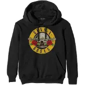 Guns n' Roses Sweat à capuche Classic Logo Homme Noir - Taille XXL