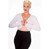 Dancing Days - Flickers Bolero - XL - Wit