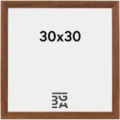 Walther design Fiorito - MDF Houten lijst - Fotoformaat 30x30 cm - Donkere eik
