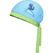 Playshoes Uv-beschermende Bandana Dino Blauw-groen | Maat: 53 cm