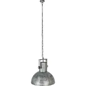 QAZQA Industriële hanglamp grijs 50 cm - Samia Sabo