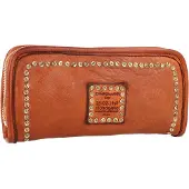 Campomaggi Portemonnee cognac / goud