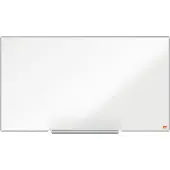 Nobo Impression Pro Widescreen Magnetisch Whiteboard Van Staal - Met Pennengoot - Inclusief Whiteboard Marker - 890x500mm - Wit
