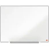 Nobo Impression Pro Magnetisch Whiteboard Emaille Met Pennengoot - Inclusief Whiteboard Marker - 600x450mm - Wit