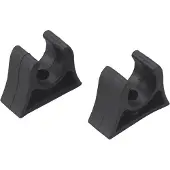 Talamex Boat Hook Plastic Pole Holder 10 Units Zwart 32 mm