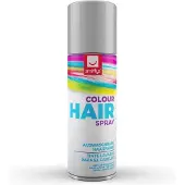 Smiffys - Hair Colour Haarlak - Zilverkleurig