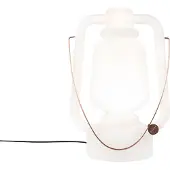 QAZQA Vloerlamp wit 51 cm IP44 - Storm Large