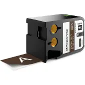 Dymo 1868789 XTL tape vinyl wit op bruin 41mm (origineel)