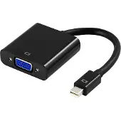 Deltaco DP-VGA3 Videokabel-Adapter 0,2 m mini DisplayPort VGA Schwarz