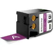 Dymo 1868794 XTL tape vinyl wit op paars 41mm (origineel)