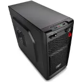DeepCool DP-MATX-SMTR - PC - Black - micro ATX - Mini-ITX - Plastic - SPCC - ATX,PS2 - 1x 80 mm/1x 120 mm