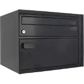 Rottner Pakketbrievenbus Enzian Zwart grijs