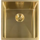 Dekker Lanesto vierkante spoelbak/40x40cm/VIB Gold