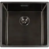 Dekker Lanesto vierkante spoelbak/50x40cm/VIB Gunmetal