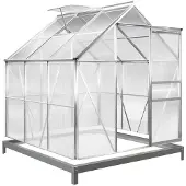 Gardebruk Tuinkas Aluminium 190x190x195cm met Fundering