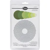 SIZZIX 3-D Textured Impressions Embossing Folder Silverware