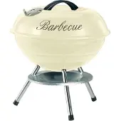 Garden Grill Kogelgrill Houtskoolbarbecue ø 35 cm - Creme