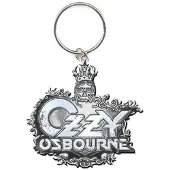 Rock Off Ozzy Osbourne - Crest Logo Sleutelhanger - Zilverkleurig
