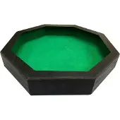 Buffalo Dobbelpiste achthoekig zwart unisex