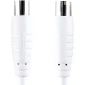 Bandridge IEC (m) - IEC (v) coaxkabel - 10 meter