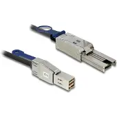 DeLOCK HDD Aansluitkabel [1x Mini-SAS-stekker (SFF-8644) - 1x Mini-SAS-stekker (SFF-8088)] 2 m Zwart