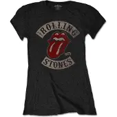 The Rolling Stones T-Shirt 1978 Tour Femme Noir - Taille S