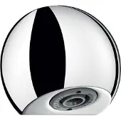Delabie ROUND antidiefstal douchekop M1/2 TC 180mm